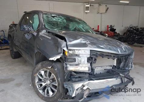 2022 Chevrolet Silverado 1500 Ltd 4Wd Short Bed Lt With 2Fl from USA, damaged, VIN 1GCPYJEK9NZ143846